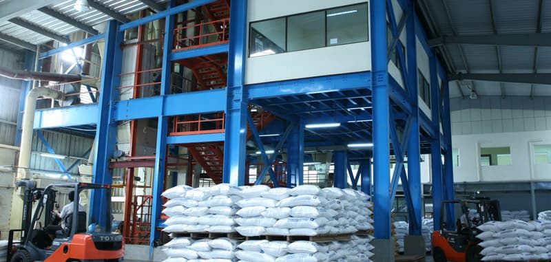 Feed mill production facility